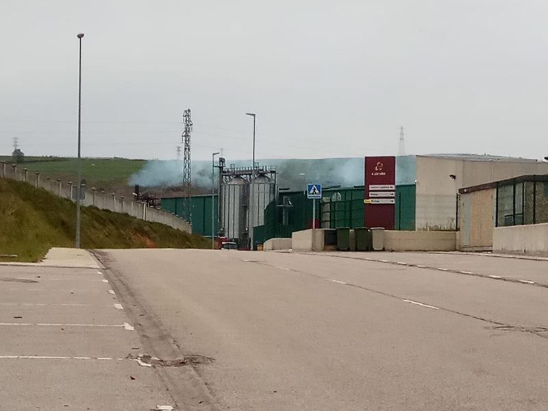 STOP a las obras de la planta de tratamiento térmico en Tineo