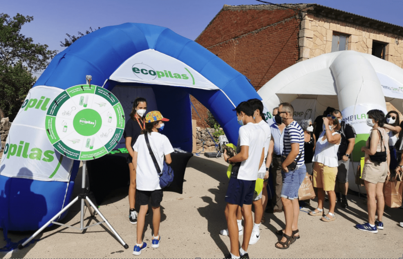 Las pilas de La Vuelta Ciclista