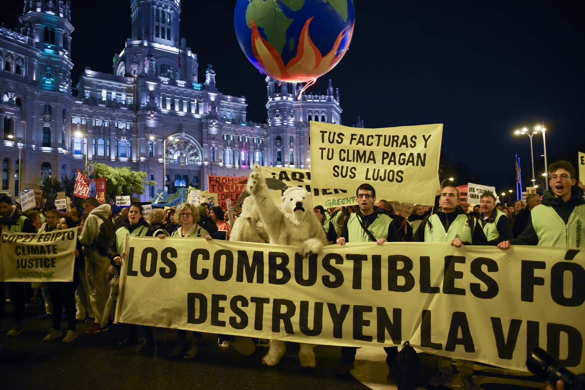 Manifestación por el clima fue un éxito