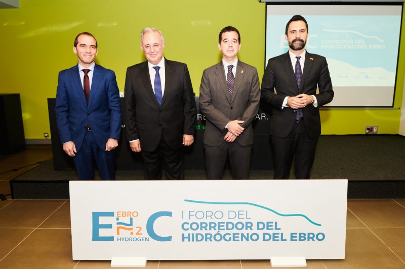El corredor del hidrógeno del Ebro