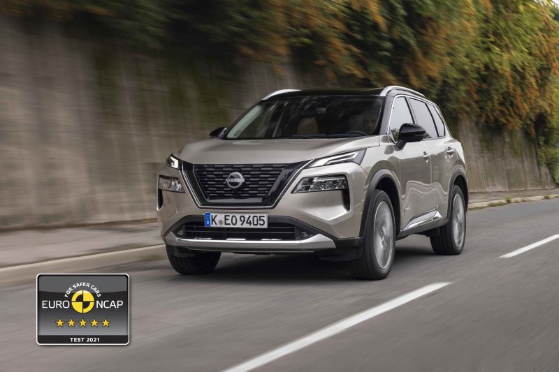 Cinco estrellas Euro NCAP para Nissan