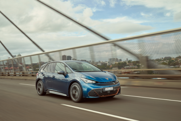 El CUPRA Born preparado para Australia