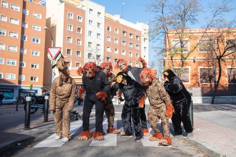 Orangutanes y jaguares en el Metro de Madrid