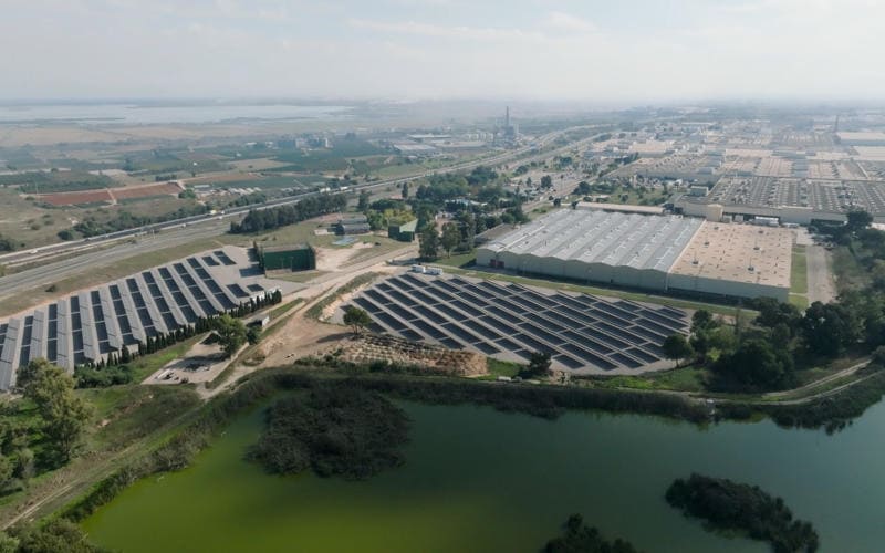 Nueva planta de energía solar de FORD