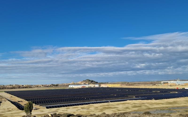 Nuevo Parque fotovoltaico de Arapellet