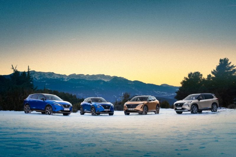 Gama crossover electrificada de Nissan