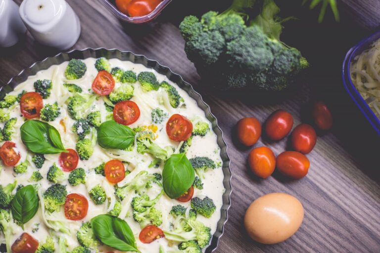 tarta de verduras eco y albahaca