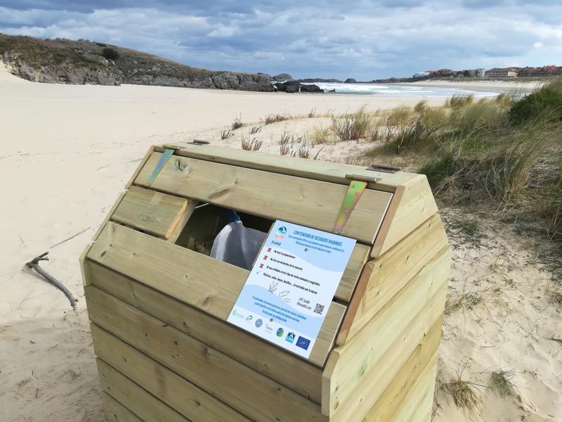 Contenedores de basura marina de SEO/BirdLife