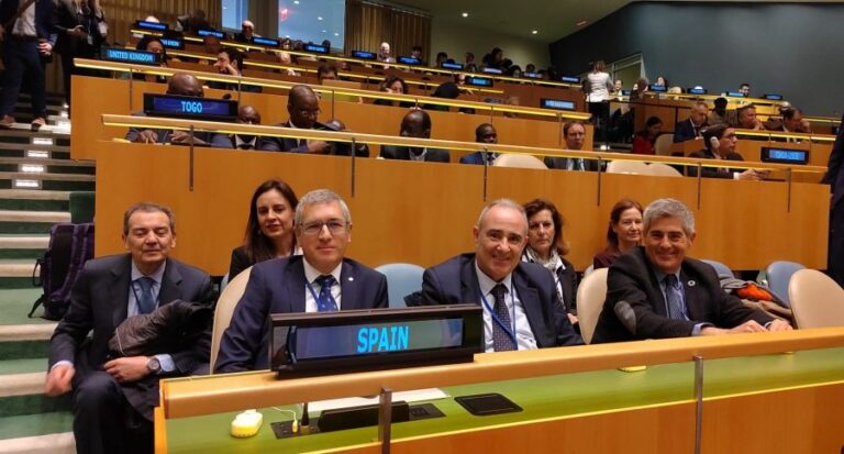 España lidera una Agenda Global del Agua