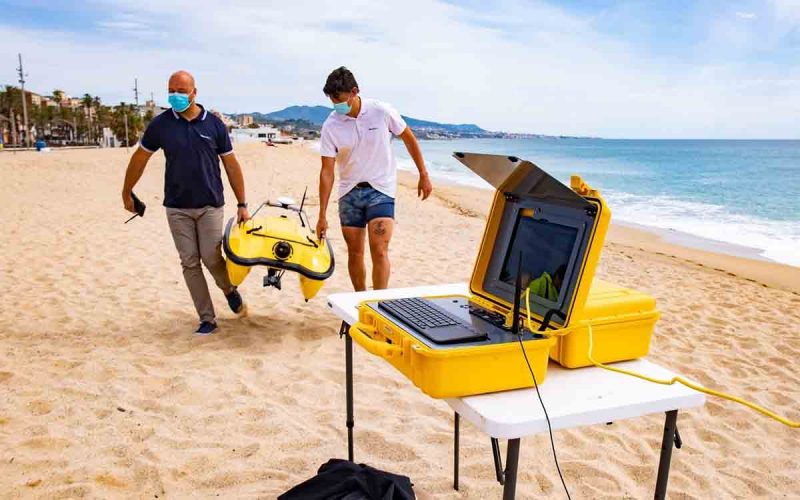 Estudiar y repoblar el fondo marino de la Barceloneta