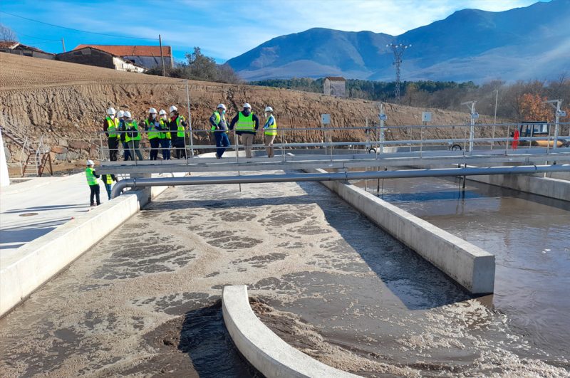 Fin de las obras de la EDAR en Losar de la Vera