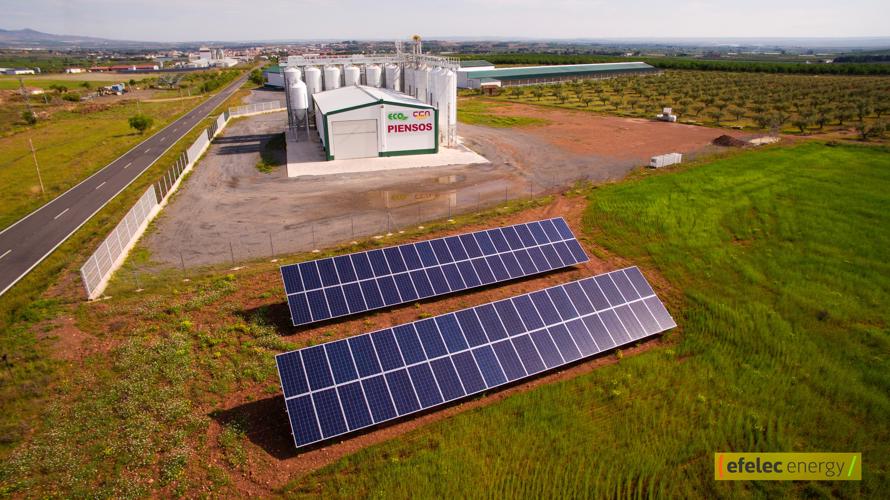 Energía fotovoltaica para las gallinas de Grupo Bailón