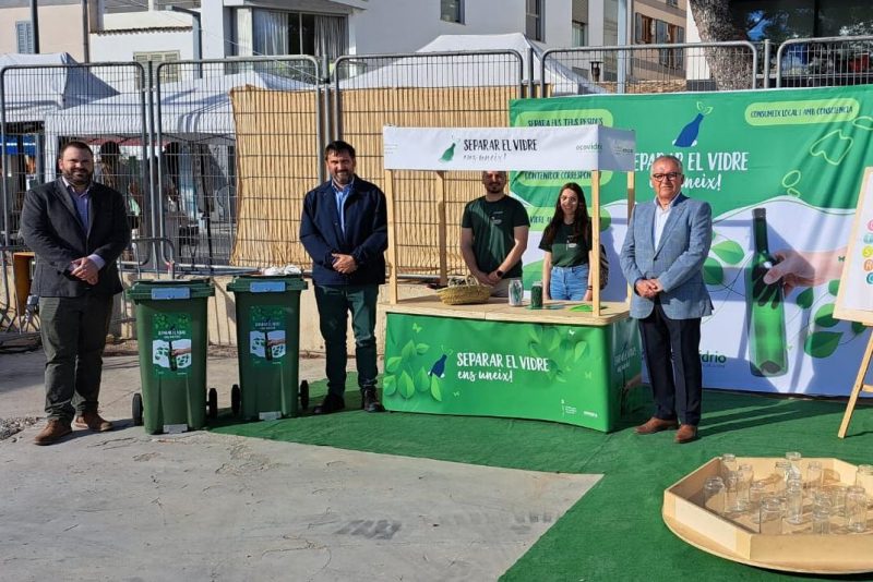 Islas Baleares fomenta el reciclaje de vidrio