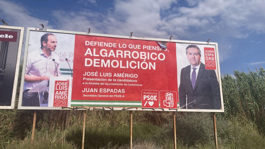 El PSOE puede y debe demoler el Algarrobico