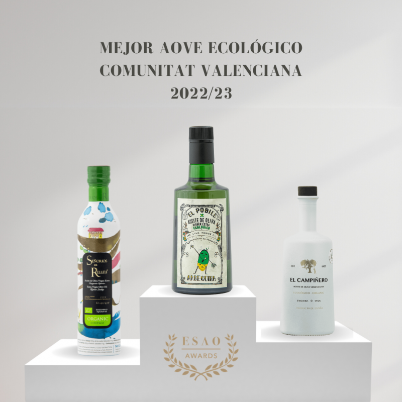El mejor Aceite de Oliva Ecológico es de Castelló