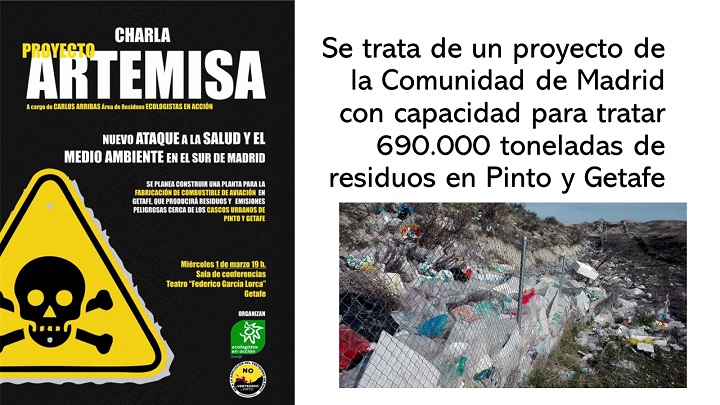 Madrid: Rechazo total al Proyecto Artemisa