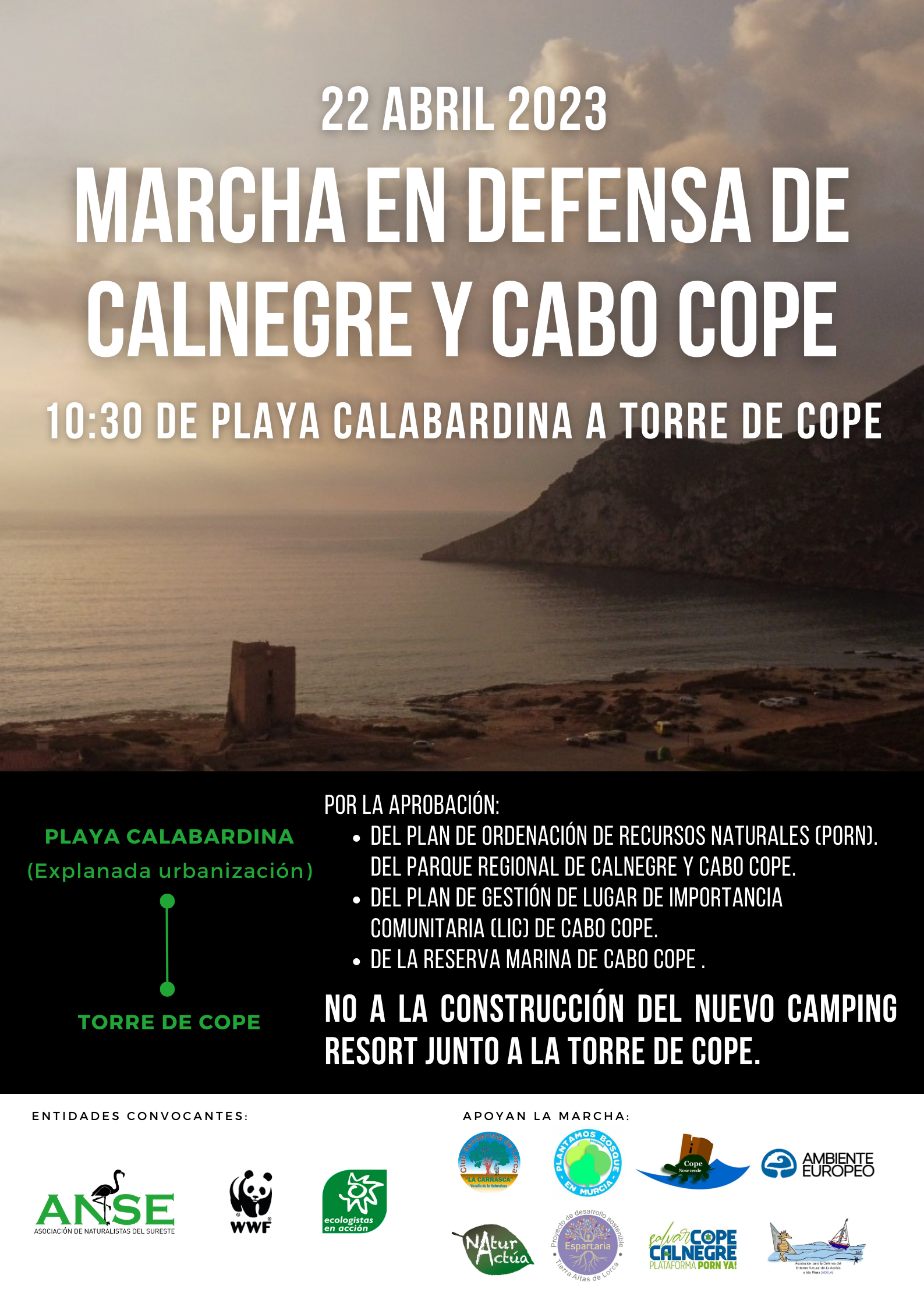 Marcha por Calnegre y Cabo Cope - 22 de abril
