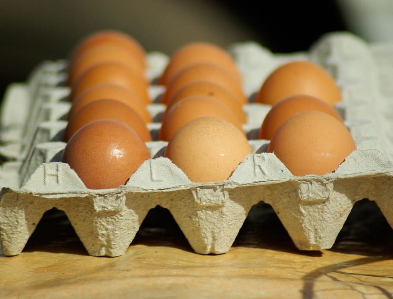 CE: nuevas normas para productos agroalimentarios 4 eggs hens kitchen egg carton e1682090568628
