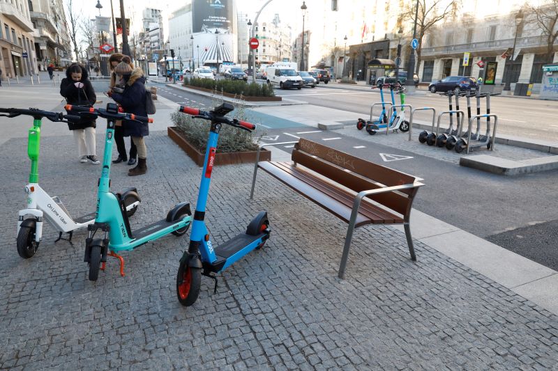 Los nuevos patinetes eléctricos ya están en Madrid