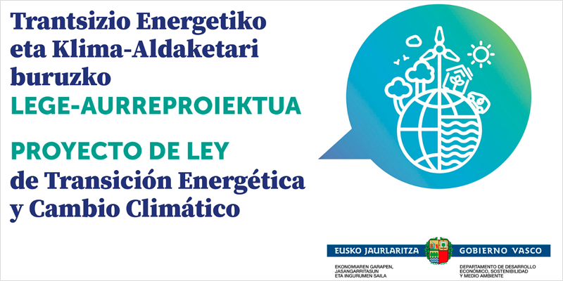 País Vasco: Ley de Transición Energética y Cambio Climático