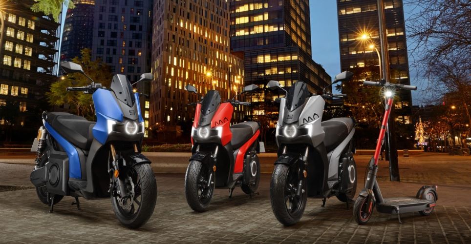 Las scooters eléctricas de SEAT MÓ en el salón Motoh Barcelona