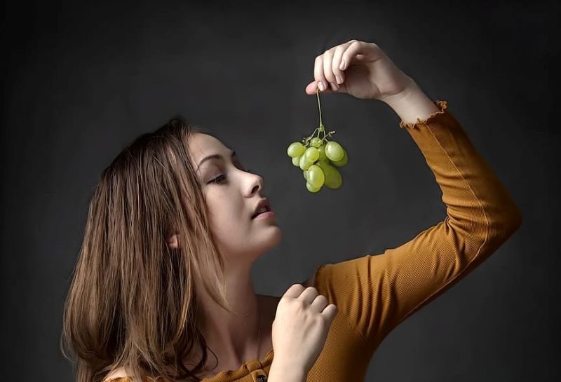 Las uvas de la buena salud