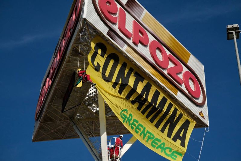 Greenpeace denuncia la contaminación de El Pozo en Murcia