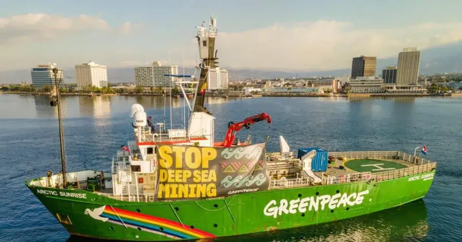 Greenpeace denuncia el peligro de la minería submarina