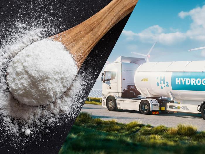 Bicarbonato de sodio:¿una solución al hidrógeno verde?