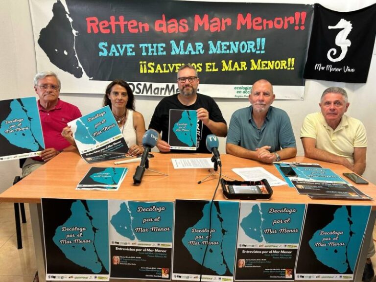 23J: solo SUMAR y PSOE defenderán el Mar Menor