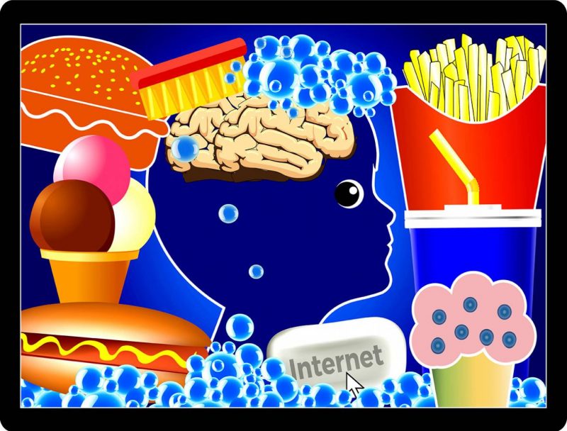 Menores: publicidad de alimentos y bebidas no saludables