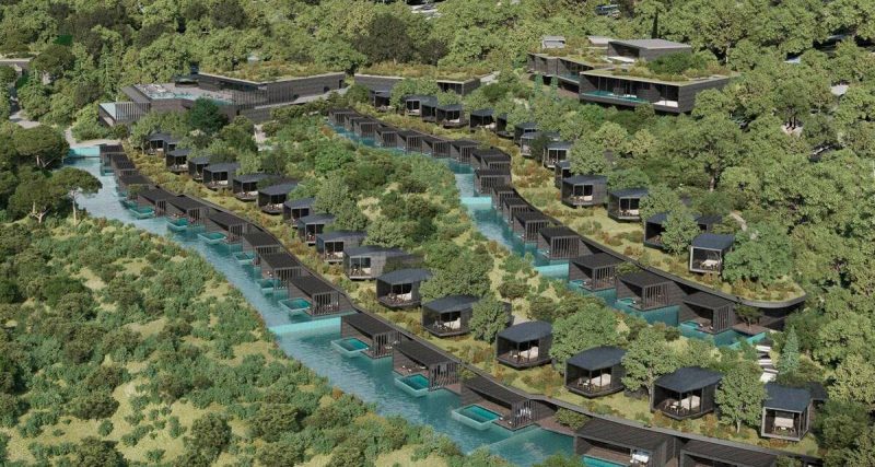 Proyectan un hotel de lujo junto al embalse Cerro Alarcón