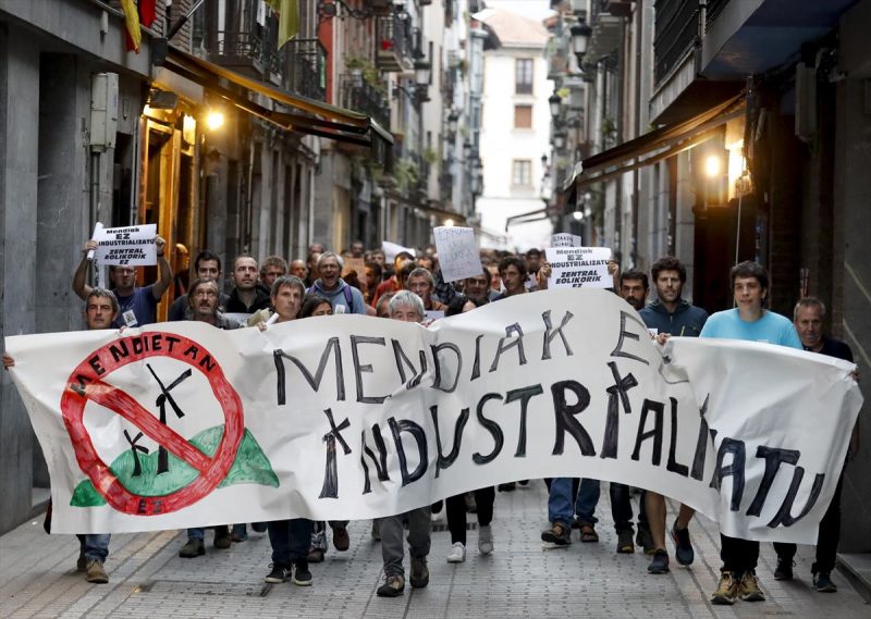 Alegaciones al Plan Territorial Sectorial de renovables en Euskadi