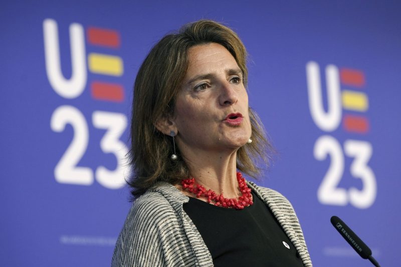 Teresa Ribera valora el incendio de Tenerife