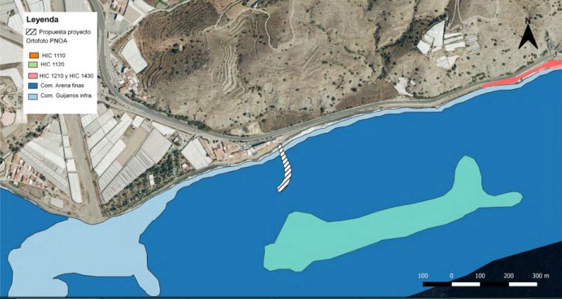 Alegaciones a las playas en la zona de Castillo de Baños