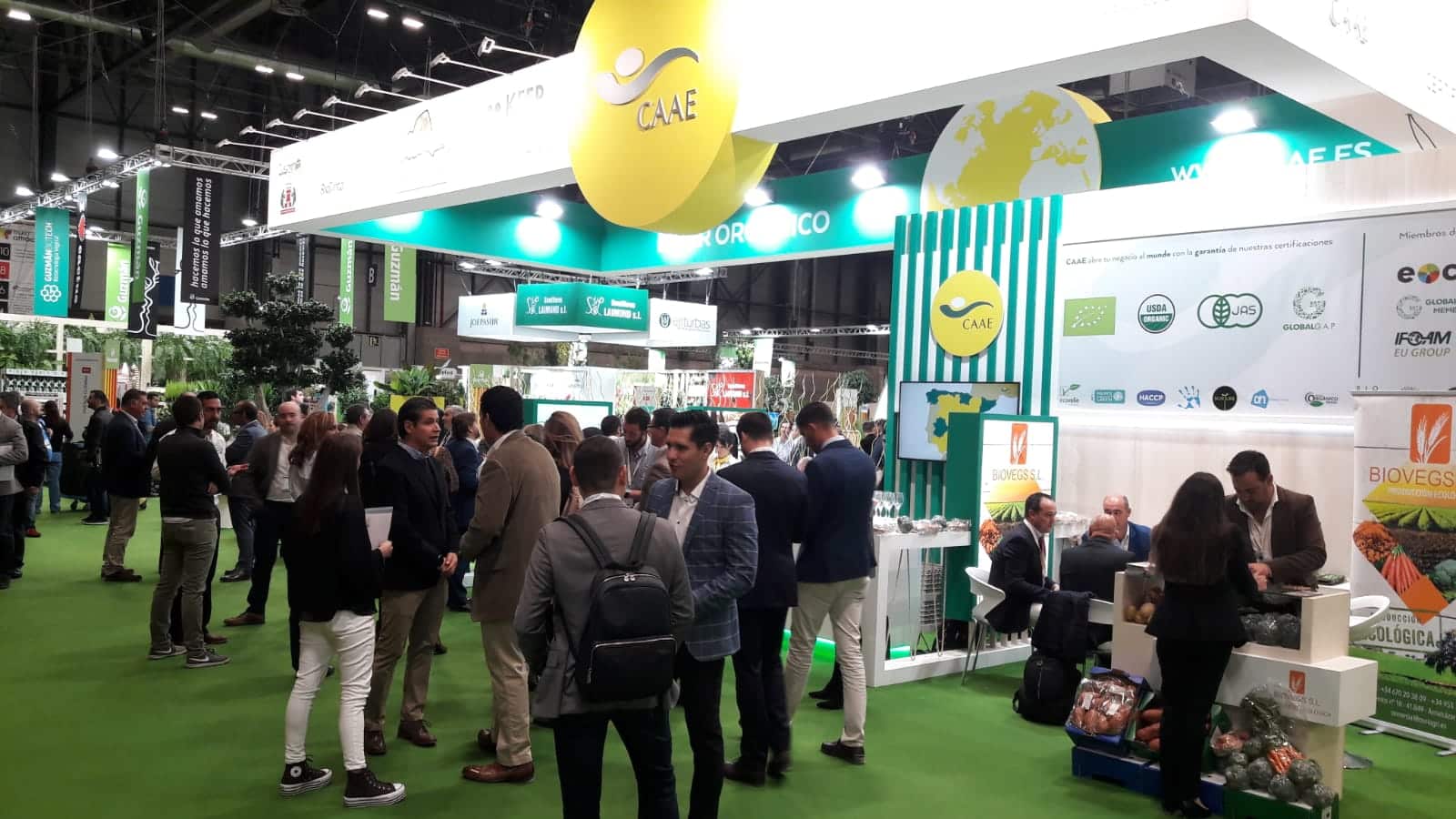 CAAE en Fruit Attraction: Insumos, certificación y sostenibilidad