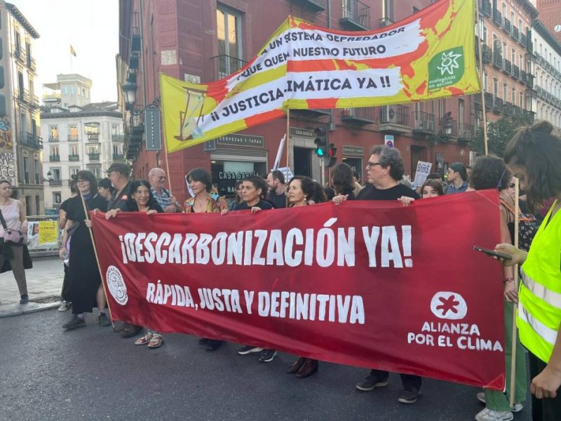 Manifestación ¡descarbonización ya!