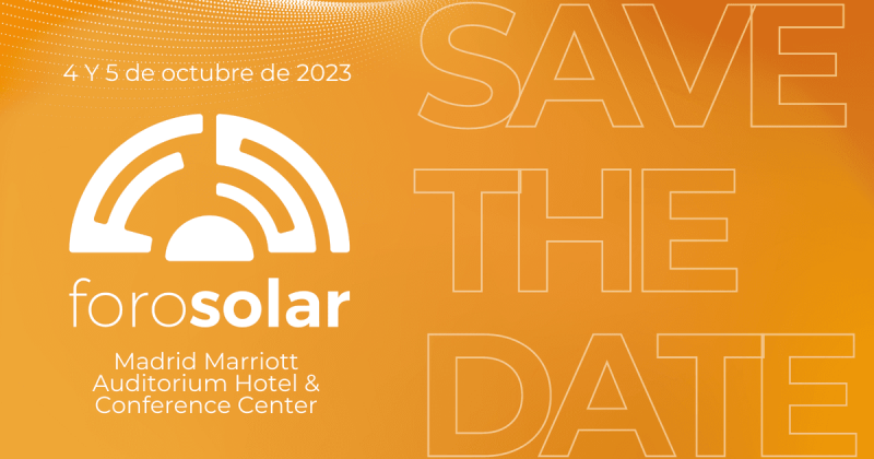 X edición del Foro Solar: Evento fotovoltaico de referencia