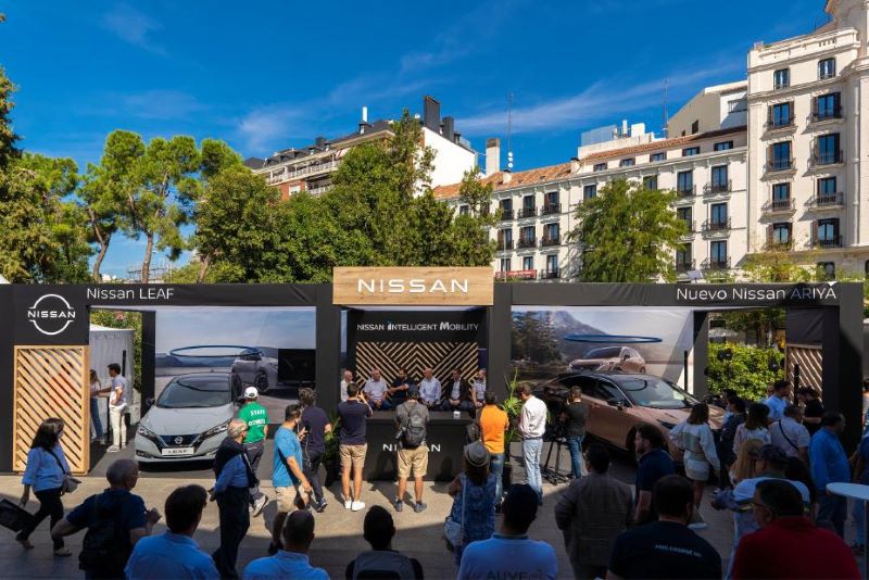Soluciones de movilidad eléctrica Nissan en el Salón VE de Madrid