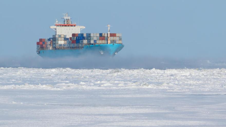 Cambio climático: El impacto del transporte marítimo en el Ártico