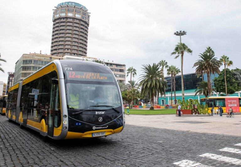 Canarias: Recarga para las guaguas eléctricas