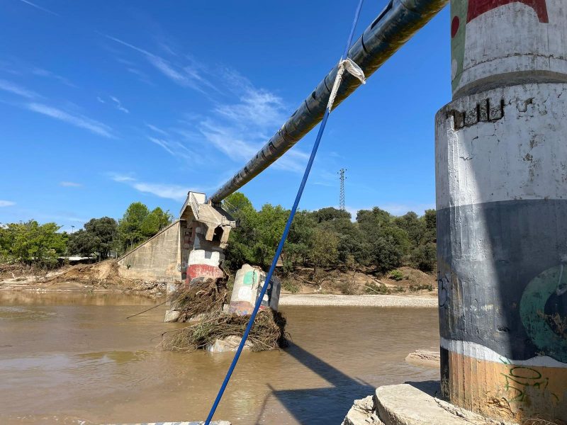 MITECO: Obras urgentes en el Tajo por la DANA
