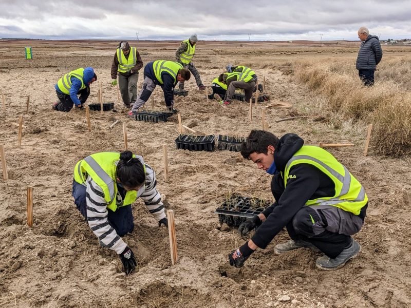Proceso de restauración de la Laguna de El Hito