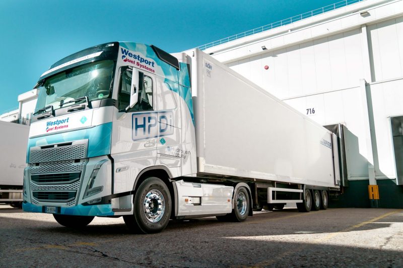 Tráiler frigorífico de hidrógeno pionero en España