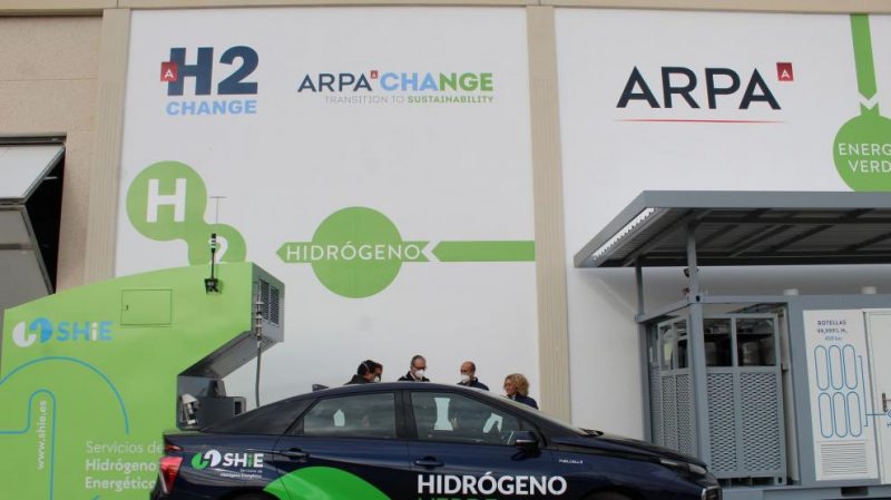 Aragón: Primera 'hidrogenera' de uso público a nivel nacional