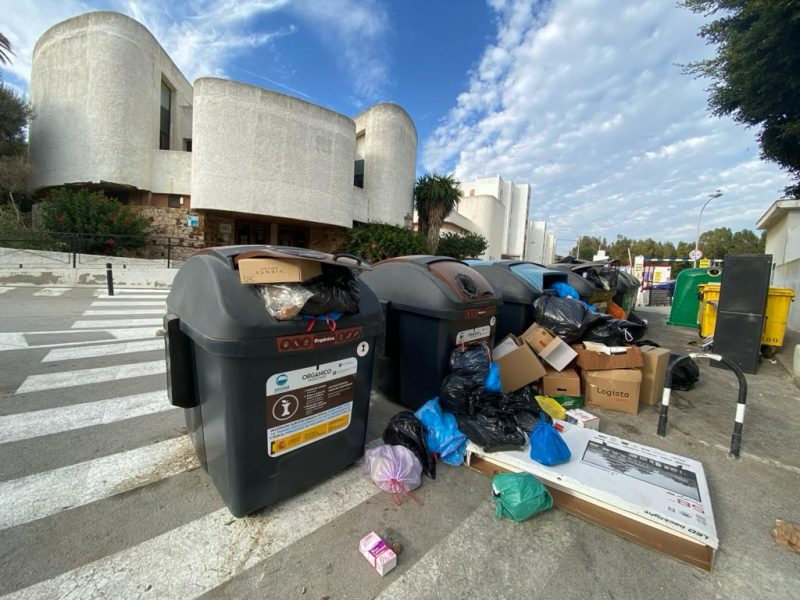 Campo de Gibraltar: Contenedor orgánico, sin previa información