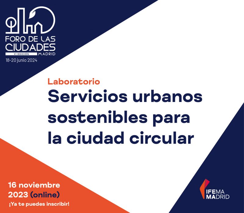 Laboratorio sobre 'economía circular' en los servicios urbanos