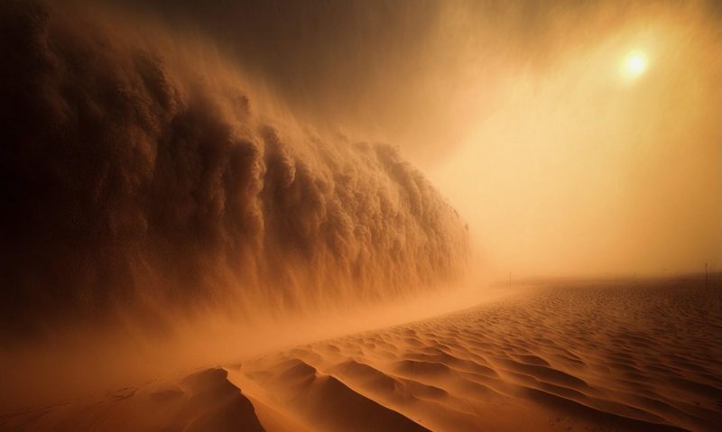 Las tormentas de arena que nos trae el 'cambio climático'