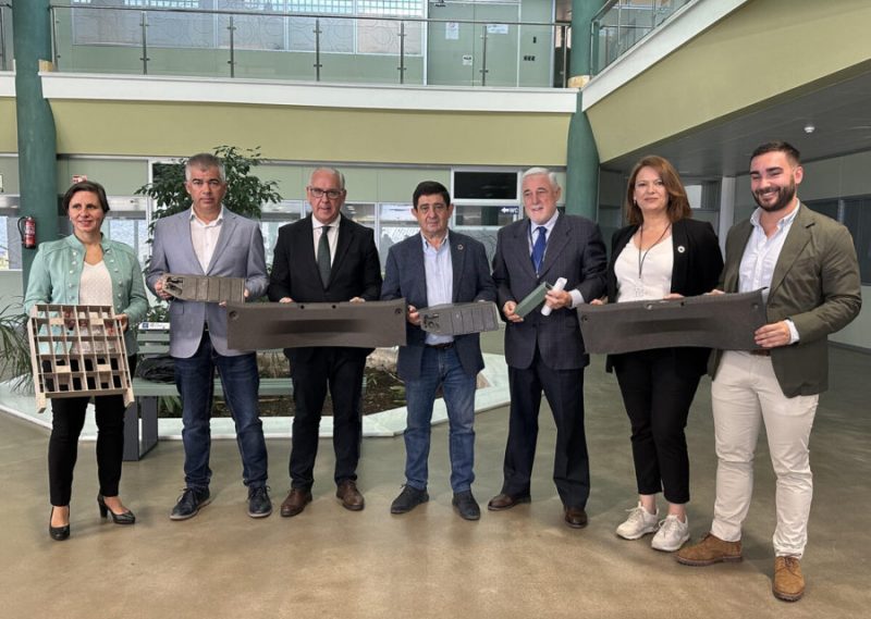 Piezas para mobiliario y vehículos a partir de la poda del olivar