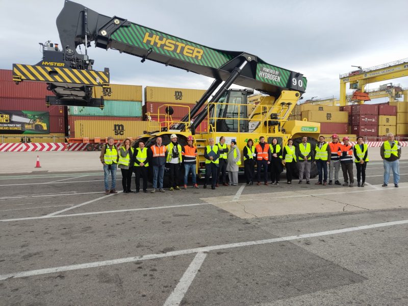 Puerto de Valencia: Hidrógeno para mover containers